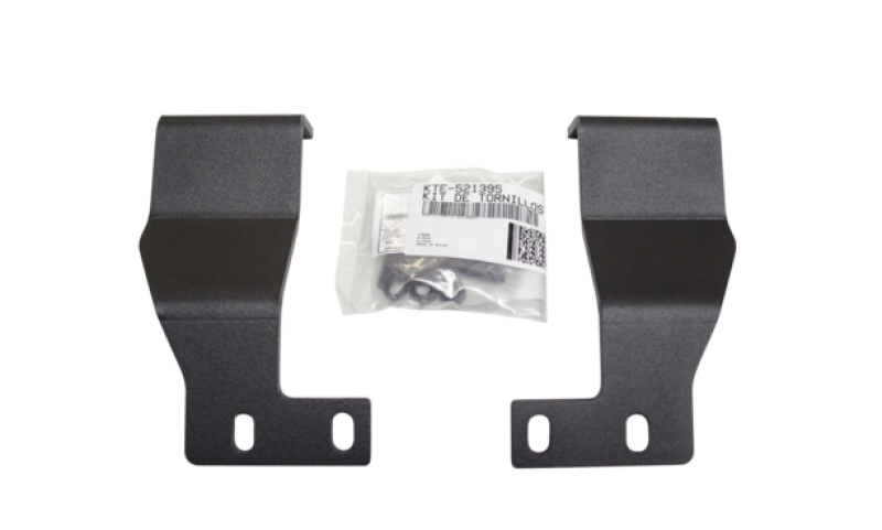 Ford F-350 Super Duty Bull Bar Mounting Brackets - Go Rhino - RC2 - Textured Black - `17-`25